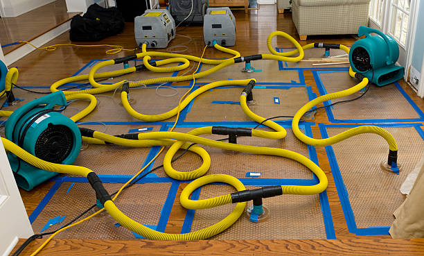 Professional Water Damage Restoration technician working in Kennebunk, ME